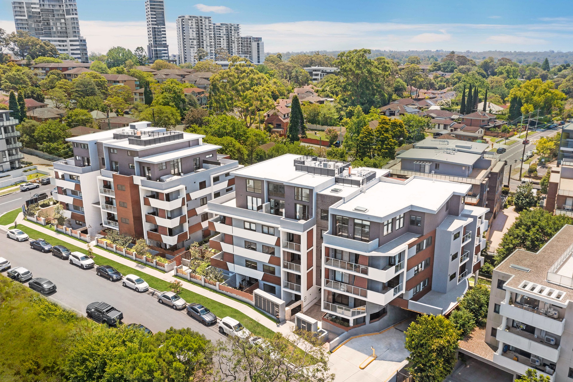 Origin Epping aerial view